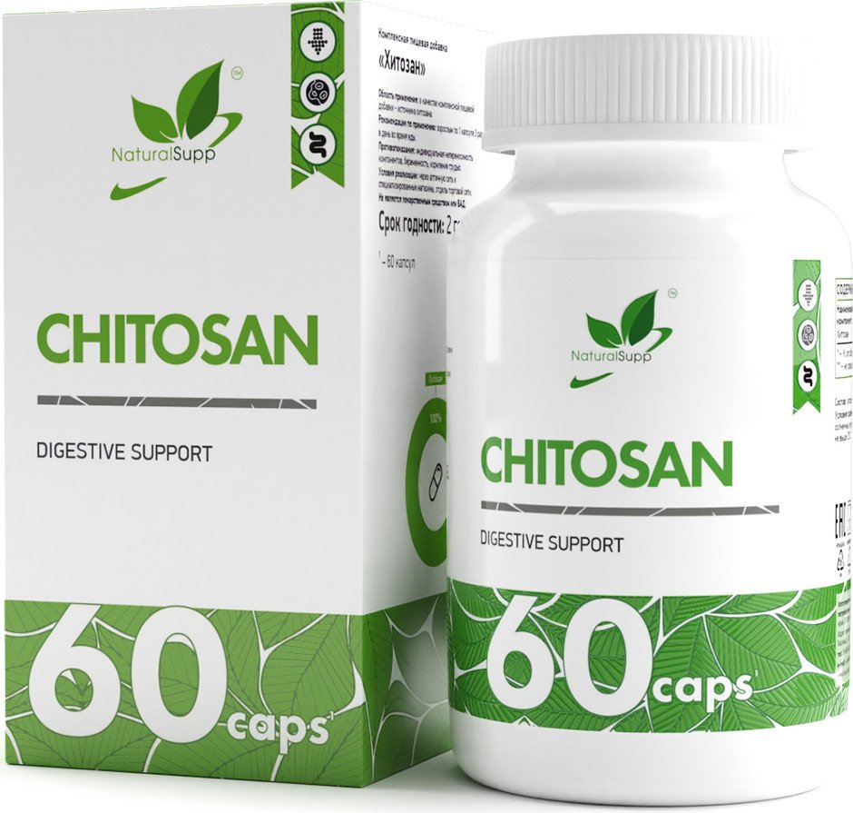 

БАД NaturalSupp Хитозан/Chitosan (60 капсул)