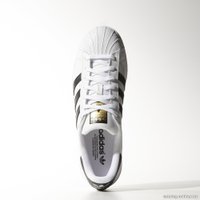 Кроссовки Adidas Superstar белый-черный (C77124)