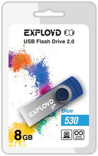 

USB Flash Exployd 530 8GB (синий)