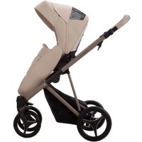 Универсальная коляска BEBETTO Pelpasso Pro (2 в 1, pro 02 kaszmir/светло-бежевая кожа)