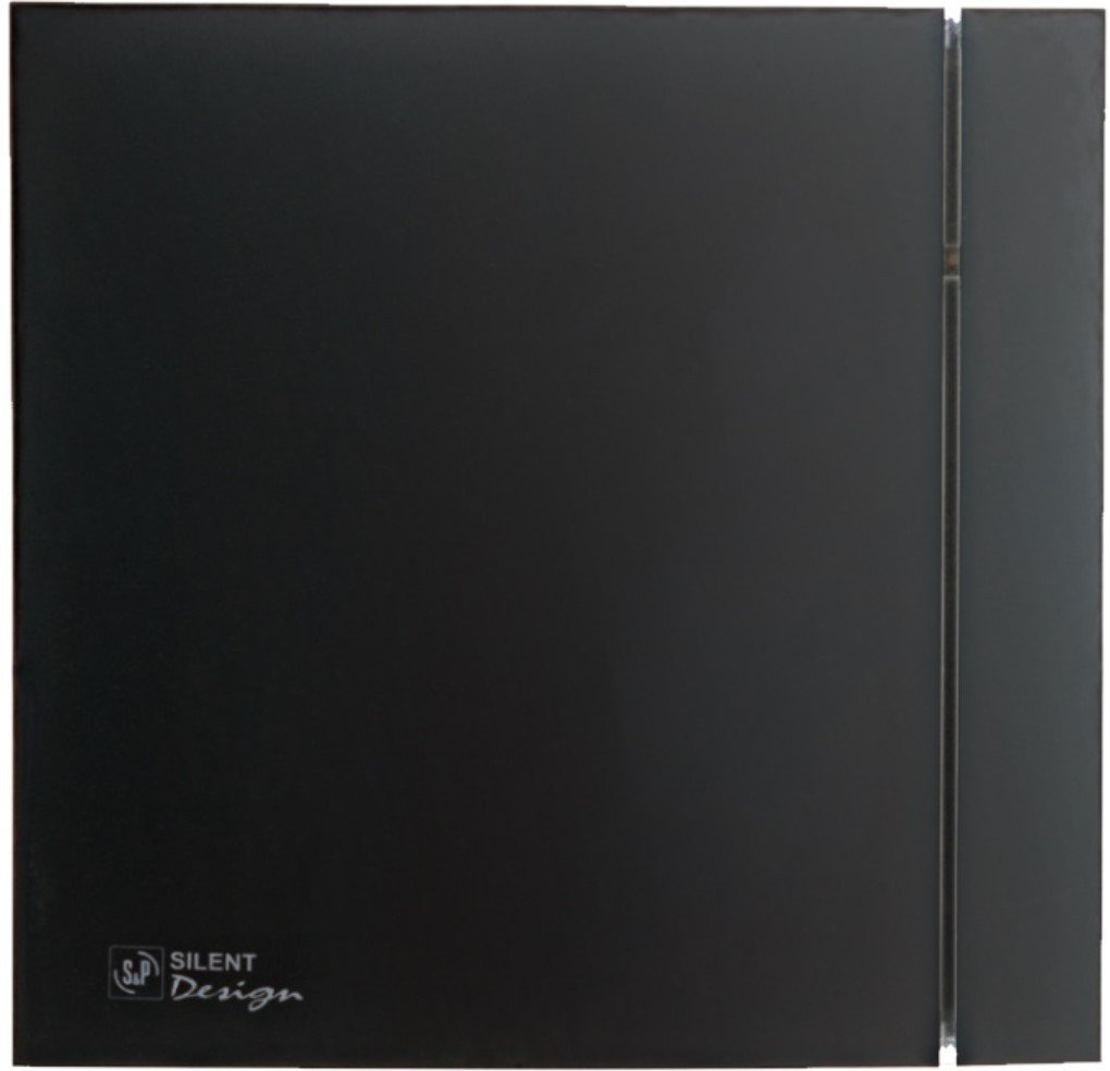 Осевой вентилятор Soler&Palau Silent-200 CZ Matt Black Design - 4C 5210009900