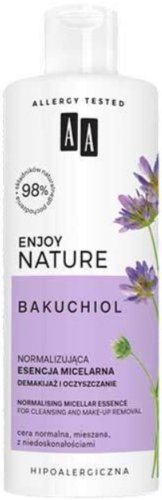  AA Эссенция для лица Enjoy Nature Бакучиол Нормализующая мицеллярная (400 мл)