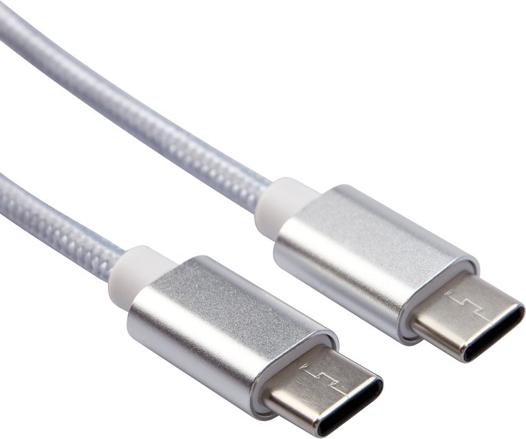 

Кабель Rexant 18-1835 USB Type-C -USB Type-C (1 м, серый)