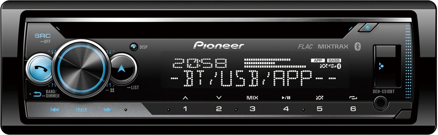 

CD/MP3-магнитола Pioneer DEH-S510BT