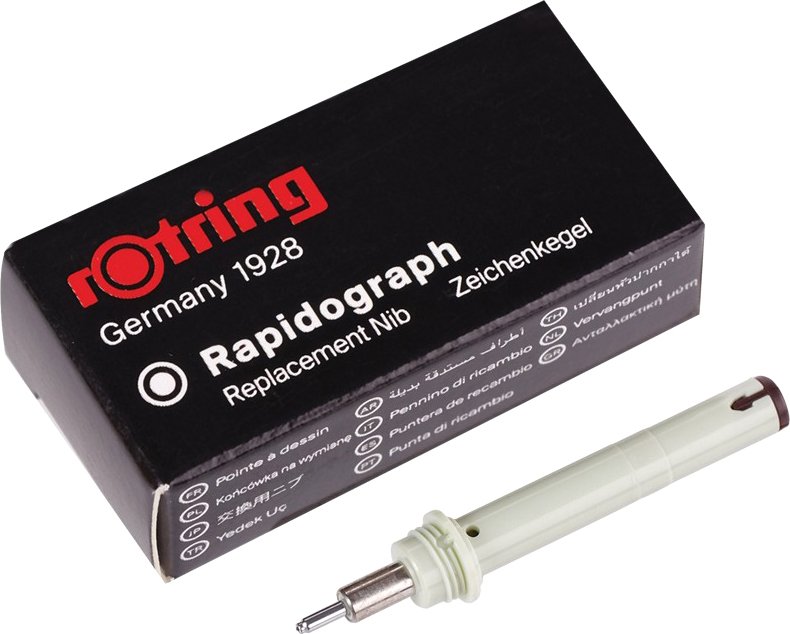 

Пишущий элемент для рапидографа Rotring S0219820 (0.8 мм)