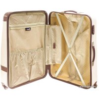 Чемодан-спиннер Dielle 210 Beige 77 см