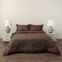 Евро комплект постельного белья Sofi De MarkO Федерико Евро Кт-Фд-Евро-кф (кофе)