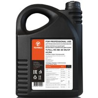 Моторное масло Tutall RS 0W-40 SN/CF A3/B4 5л