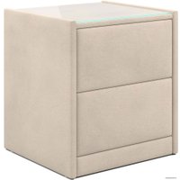 Тумба Мебельград Аризона мягкая (мора бежевый)