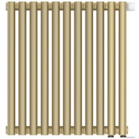 Стальной трубчатый радиатор Сунержа Эстет-11 EU50 500х495 11 секций (матовая шампань)