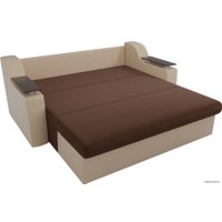 Диван Лига диванов Сенатор 100721 140 см (коричневый/бежевый)