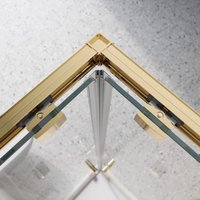 Душевой уголок BelBagno LUCE-A-2-90-C-ORO