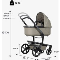 Универсальная коляска Joolz Day5 (2 в 1, sage green)
