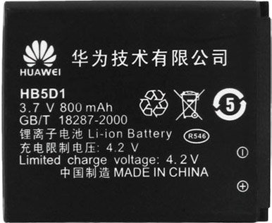 

Аккумулятор для телефона Копия Huawei HB5D1