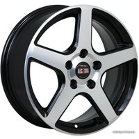 Литые диски Alcasta M62 15x6" 4x100мм DIA 54.1мм ET 46мм BKF