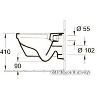 Унитаз подвесной Villeroy & Boch Architectura [5685 HR01]