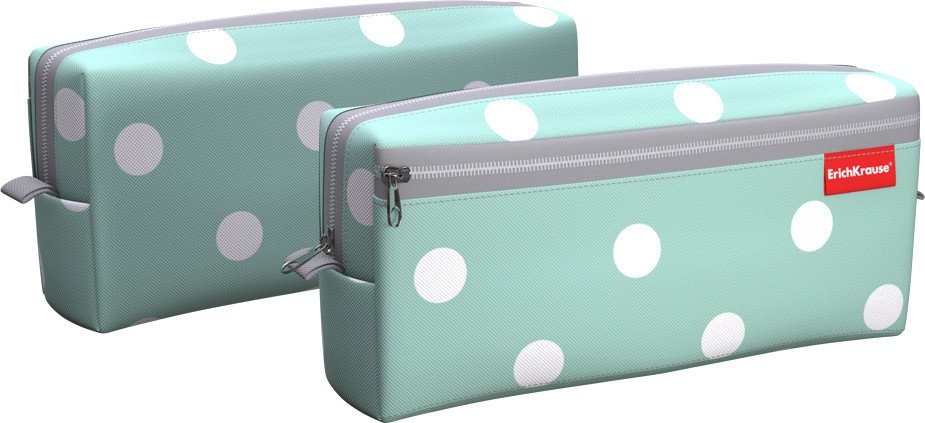 

Пенал Erich Krause Dots in Mint 52288
