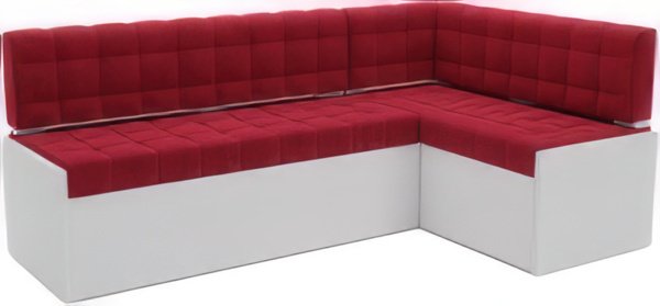 

Угловой диван Мебель-АРС Ганновер правый 178x82x103 (кордрой красный)