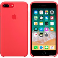 Чехол для телефона Apple Silicone Case для iPhone 8 Plus / 7 Plus Red Raspberry