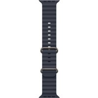 Умные часы Apple Watch Ultra 2 LTE 49 мм (титановый корпус, титановый/темно-синий, ремешок из эластомера)