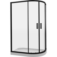 Душевой уголок Niagara NG-6821-08 120x80x195 (черныйпрозрачное стекло)