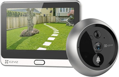 Видеоглазок Ezviz DP2 2K CS-DP2-R100-6E3WPFBS