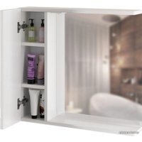 Mixline Шкаф с зеркалом Квадро 75 L 551702 (с подсветкой)