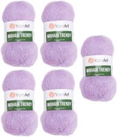 Mohair Trendy 138 (сиреневый, 5 шт)