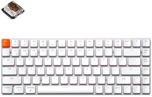 

Клавиатура Keychron K3 V2 K3-K3-RU (Gateron Low Profile Brown)