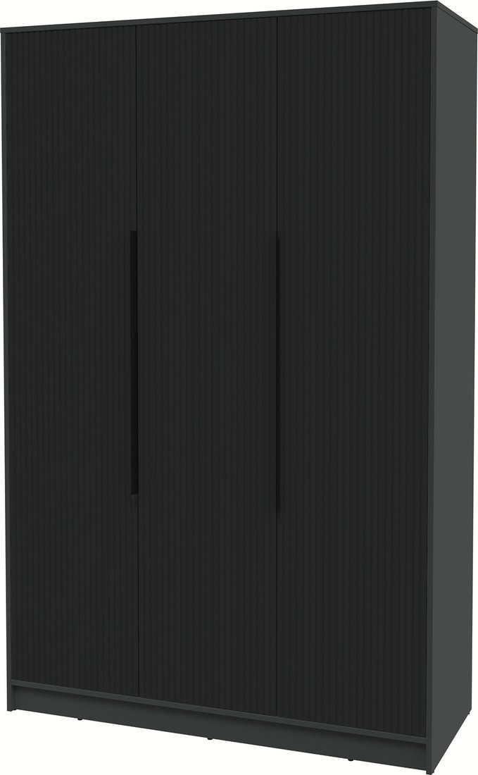 

Шкаф распашной Интерлиния Концепт Лайн КТ-Ш3 (антрацит/черный)