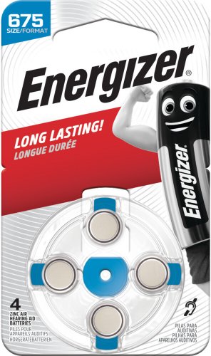 Батарейка Energizer Hearing Aid Batteries ZA675 (4 шт)