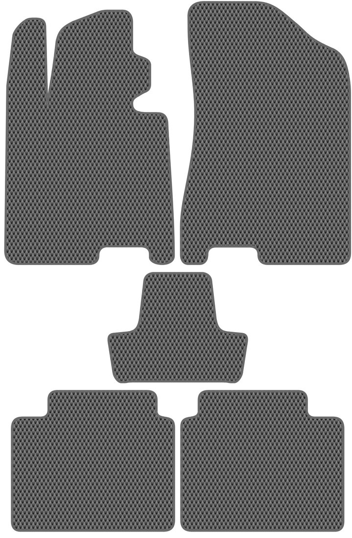 

Комплект ковриков для авто Alicosta Kia K5 III (седан / DL) 2022 - Н.В. (серый, ромб)