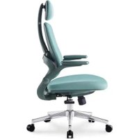 Офисное кресло SitUp Kwin Green Chrome (ткань Green/Green)