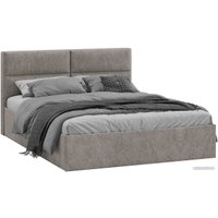 Кровать Трия Глосс универсальный тип 1 160x200 (микровелюр Wellmart Latte)