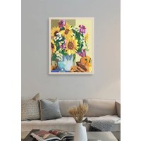 Картина по номерам PaintLine Натюрморт с подсолнухами PL-00035