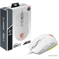 Игровая мышь MSI Clutch GM11 White