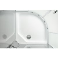 Душевая кабина Saniteco SNT-86 90х90 (серый/матовое стекло)