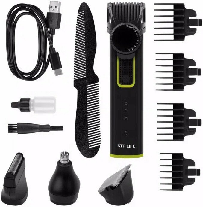 Машинка для стрижки волос Kit Life Beard Trimmer Set KTLFQ01
