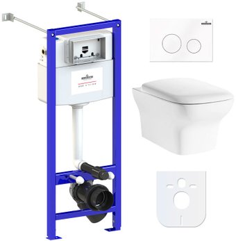 Lavinia Boho Relfix Bristol Rimless 6 в 1 77050197 (белый пластик)