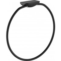 Держатель для полотенца Grocenberg AC0063 (черный матовый)