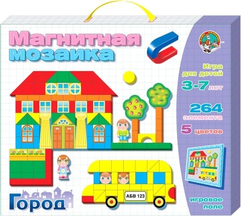 

Магнитная доска Десятое королевство Город 01512