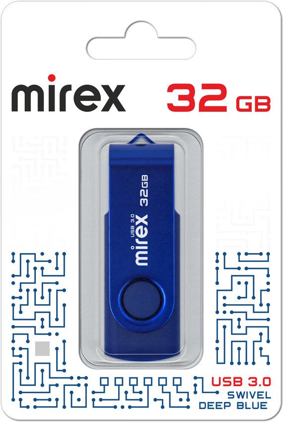 

USB Flash Mirex Color Blade Swivel 3.0 32GB 13600-FM3BSL32