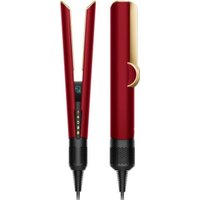 Выпрямитель Dyson Airstrait (с переходником на евровилку, красный бархат/золотой)