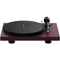 Виниловый проигрыватель Pro-Ject Debut Evo 2 Satin Wine Red (Pick it MM EVO)