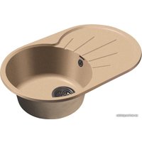 Кухонная мойка GranFest GF-R750L (песочный)