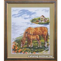 Набор для вышивания Алиса Лошадки 1-03