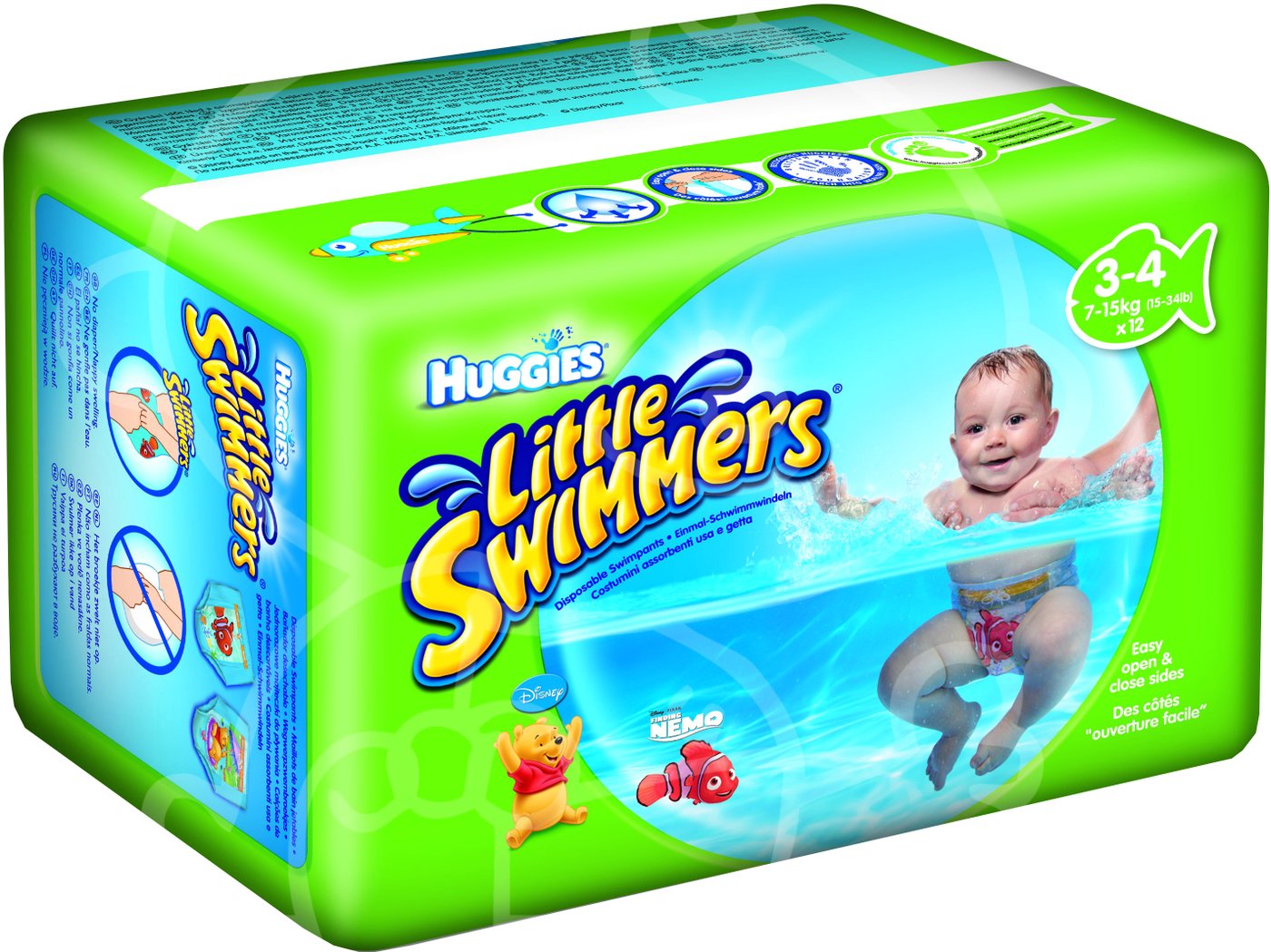 

Трусики-подгузники Huggies Little Swimmers 3/4 (12 шт)