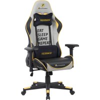 Игровое (геймерское) кресло Evolution Tactic PRO Special edition D2 (черный/серый/желтый)