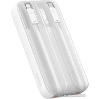 Внешний аккумулятор Baseus Comet Series Dual-Cable Digital Display Fast Charge Power Bank 22.5W 20000mAh (белый)