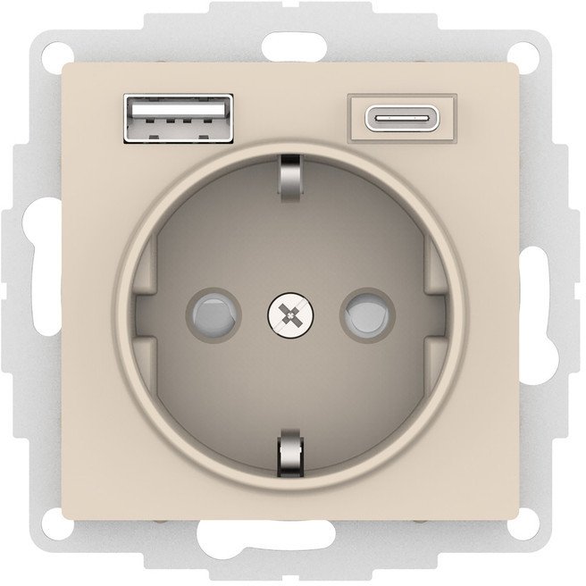 Розетка Systeme Electric AtlasDesign ATN000232
